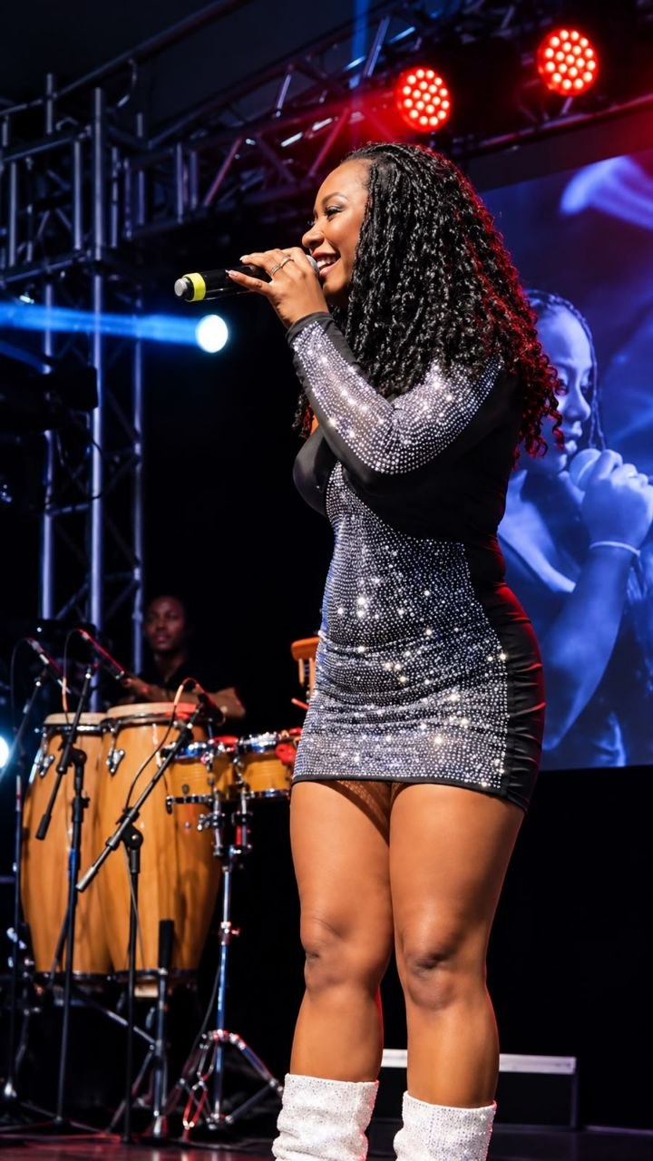 Danielle Oliveira arrasa no São João de Camaçari e se destaca no Cama Forró 2026 - A cantora Danielle Oliveira foi um dos destaques do São João de Camaçari, durante o Cama Forró 2026, levando muita energia, presença de palco e música para o público presente.