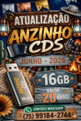 ATUALIZAÇÃO JUNHO - ANZINHO CDS - 2026 16GB