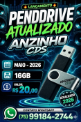ATUALIZAÇÃO  MAIO - ANZINHO CDS - 2026 16GB